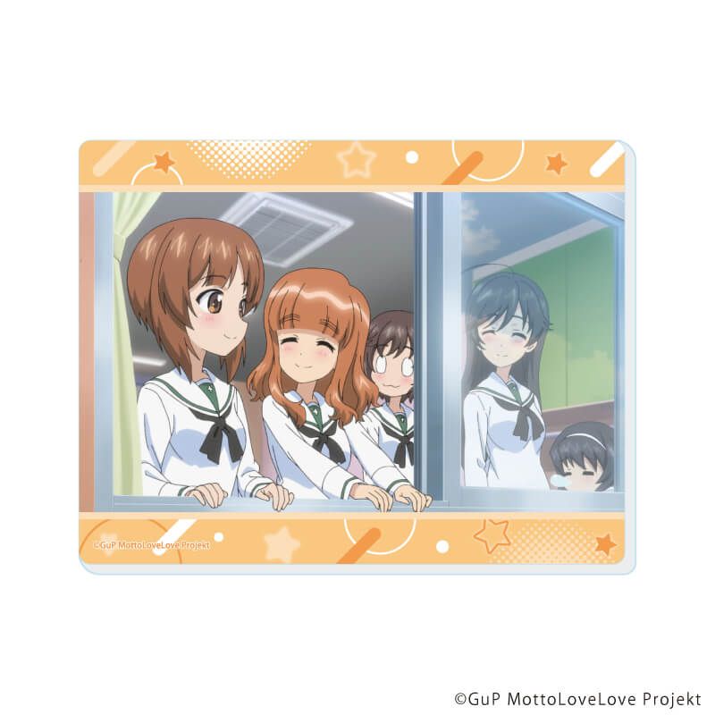 アクリルカード「ガールズ＆パンツァー もっとらぶらぶ作戦です！」07/コンプリートセット(全10種)(場面写イラスト)