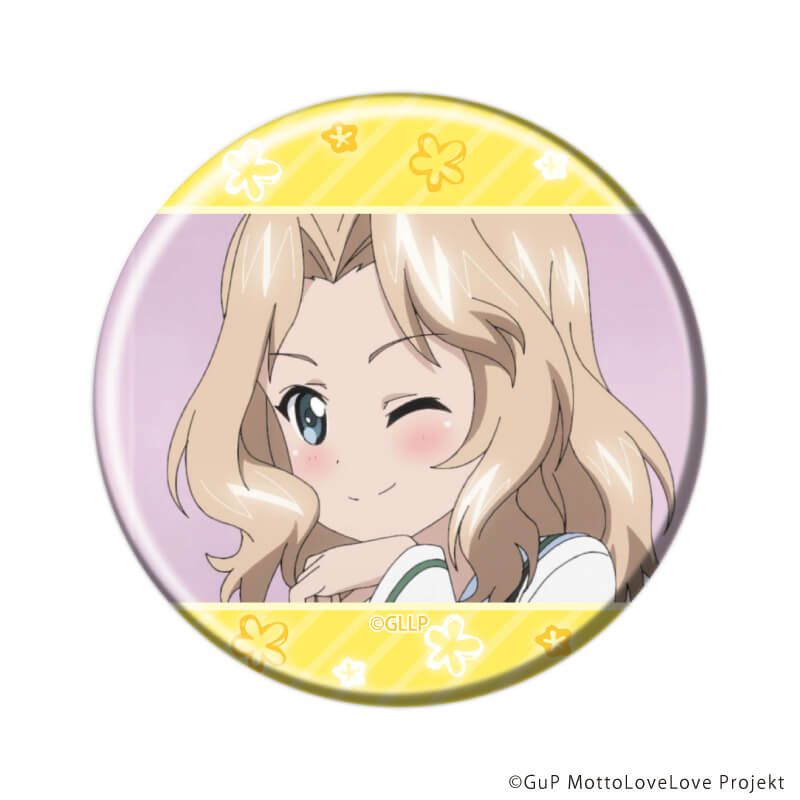 缶バッジ「ガールズ＆パンツァー もっとらぶらぶ作戦です！」14/コンプリートセット(全10種)(場面写イラスト)