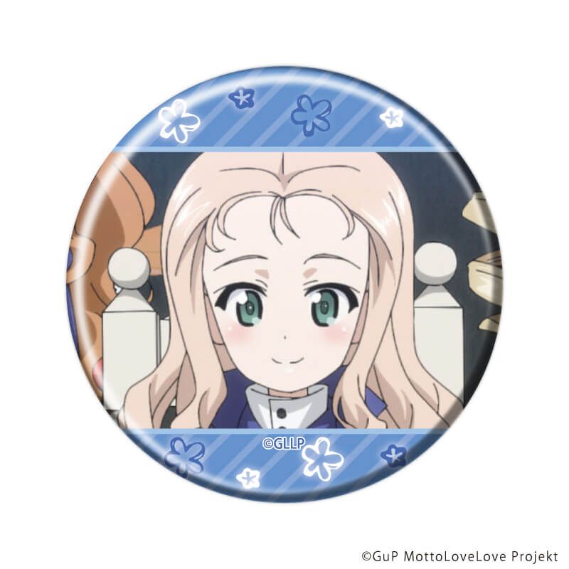 缶バッジ「ガールズ＆パンツァー もっとらぶらぶ作戦です！」14/コンプリートセット(全10種)(場面写イラスト)