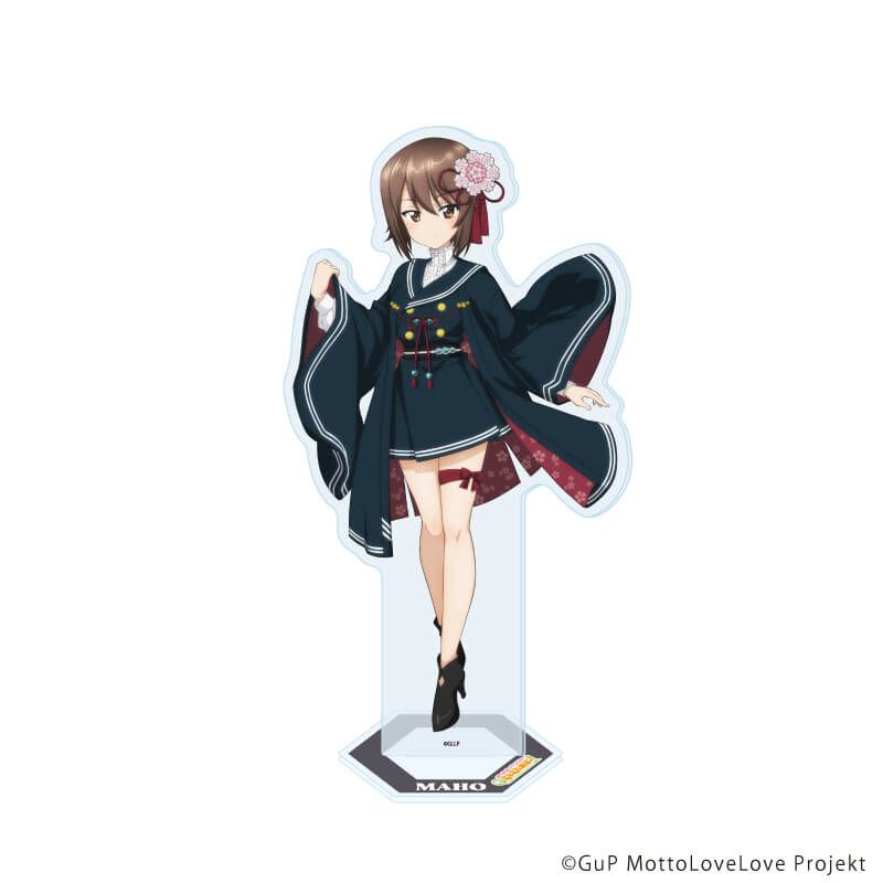 アクリルスタンド「ガールズ＆パンツァー もっとらぶらぶ作戦です！」32/西住 まほ 制服アレンジver.(描き下ろしイラスト)