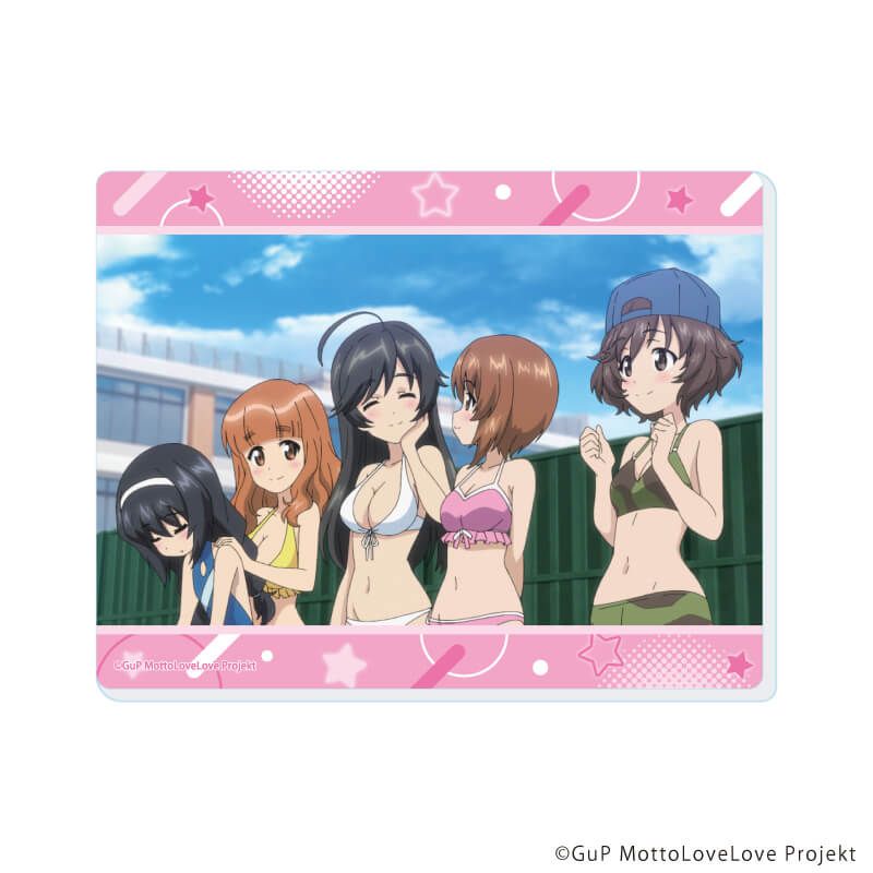 アクリルカード「ガールズ＆パンツァー もっとらぶらぶ作戦です！」07/トレーディング(10種)(場面写イラスト)