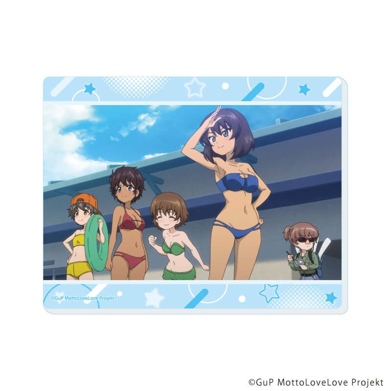 アクリルカード「ガールズ＆パンツァー もっとらぶらぶ作戦です！」07/トレーディング(10種)(場面写イラスト)