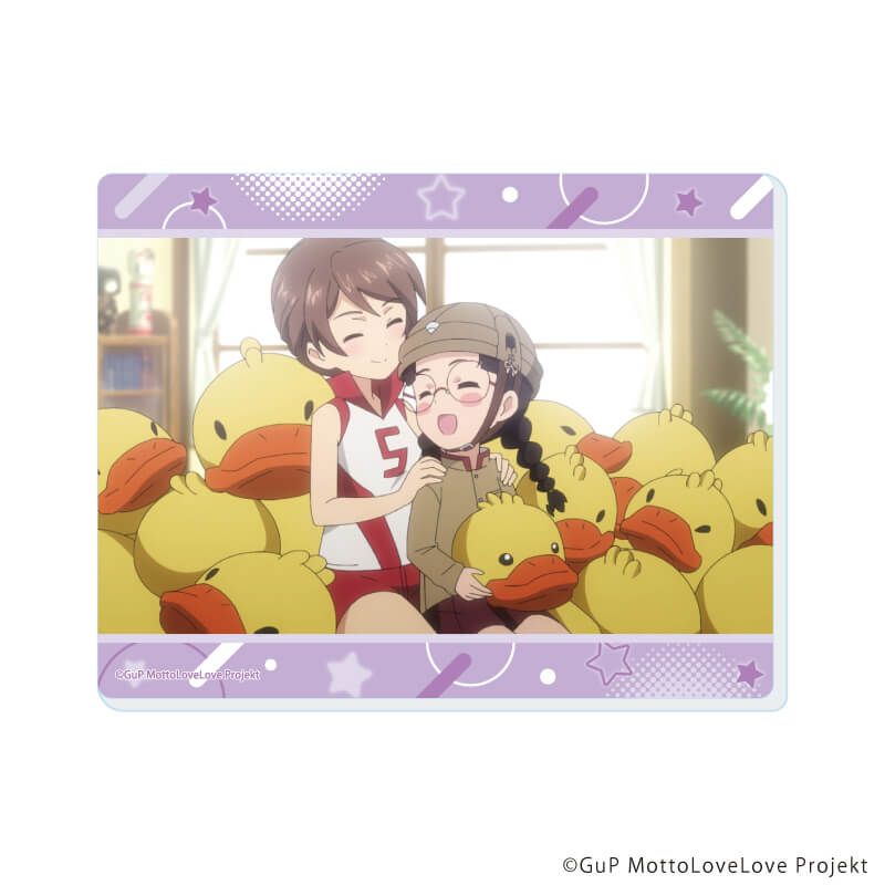 アクリルカード「ガールズ＆パンツァー もっとらぶらぶ作戦です！」07/トレーディング(10種)(場面写イラスト)