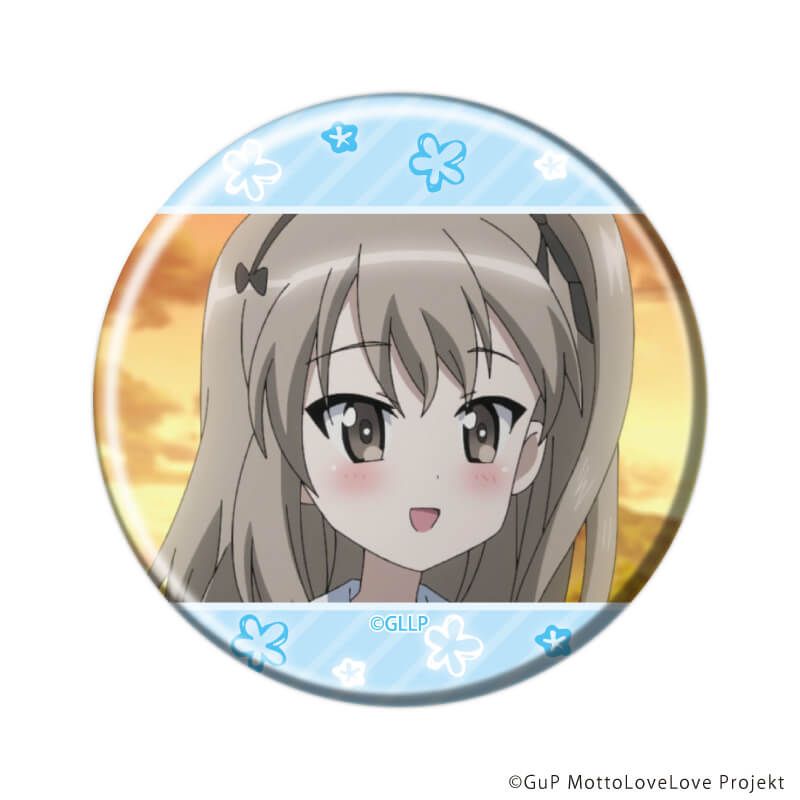 缶バッジ「ガールズ＆パンツァー もっとらぶらぶ作戦です！」14/トレーディング(10種)(場面写イラスト)