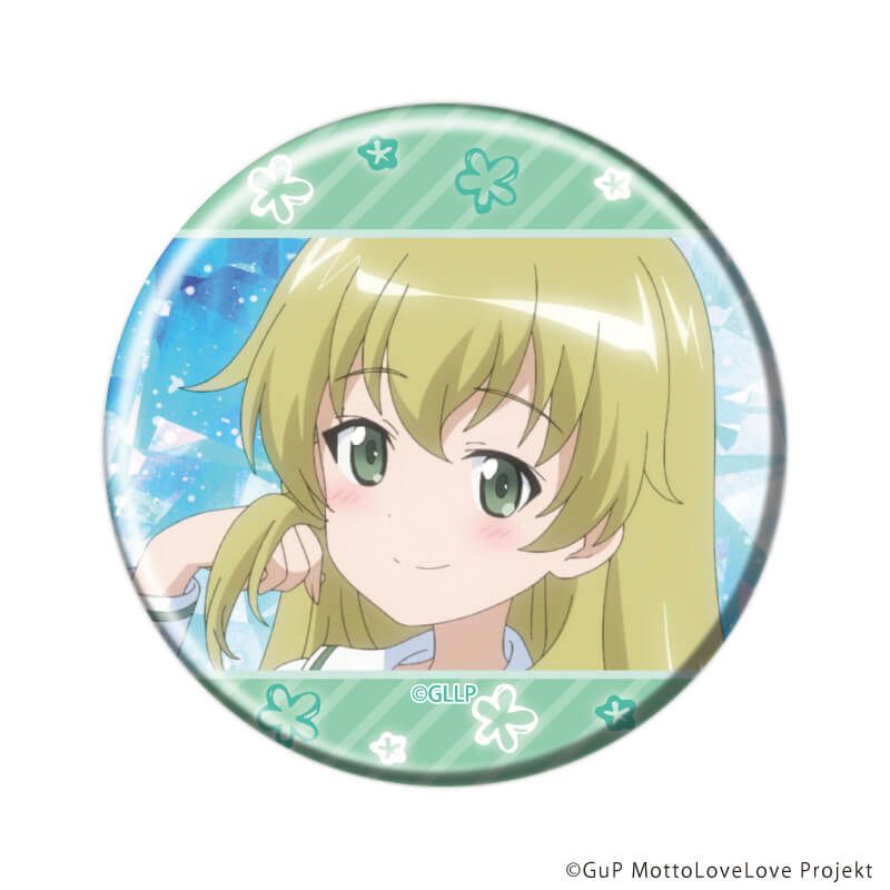 缶バッジ「ガールズ＆パンツァー もっとらぶらぶ作戦です！」14/トレーディング(10種)(場面写イラスト)