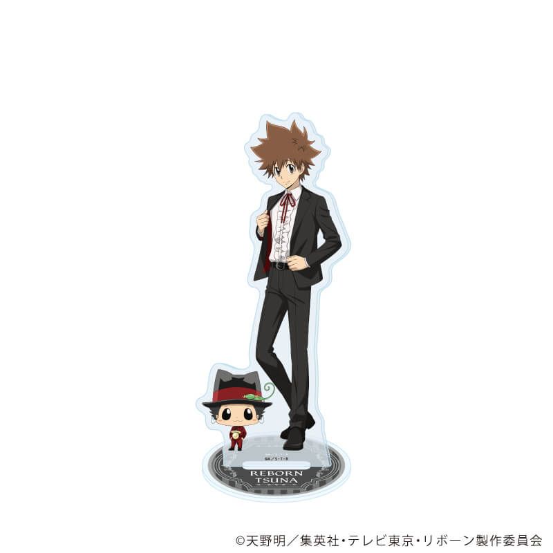 アクリルスタンド「家庭教師ヒットマンREBORN!」118/リボーン&沢田綱吉(描き下ろしイラスト)