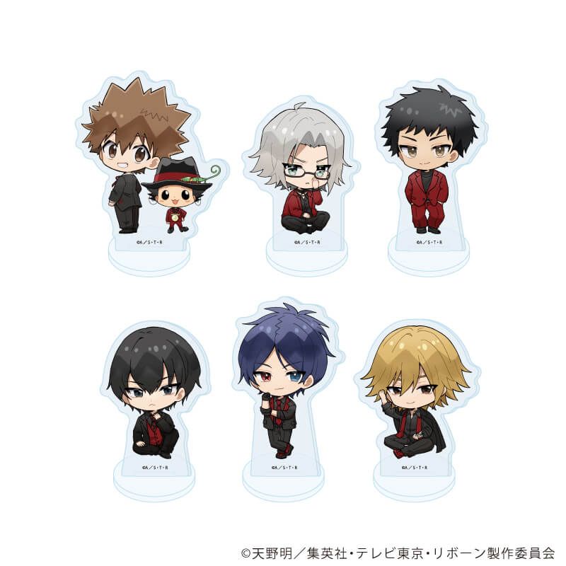 アクリルぷちスタンド「家庭教師ヒットマンREBORN!」30/コンプリートセット(全6種)(ミニキャライラスト)