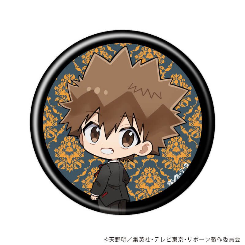 缶バッジ「家庭教師ヒットマンREBORN!」76/コンプリートセット(全7種)(ミニキャライラスト)