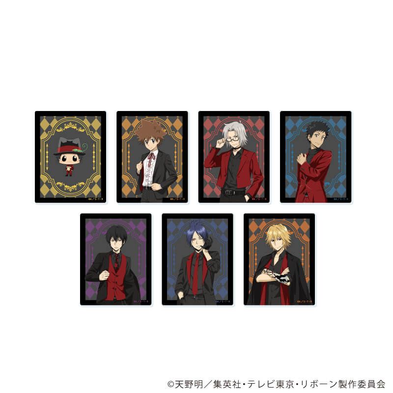 アクリルカード「家庭教師ヒットマンREBORN!」13/コンプリートセット(全7種)(描き下ろしイラスト)