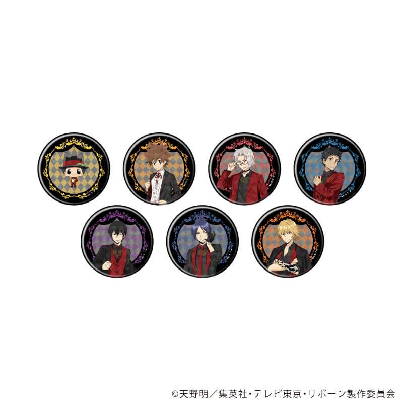 ホログラム缶バッジ(57mm)「家庭教師ヒットマンREBORN!」05/コンプリートセット(全7種)(描き下ろしイラスト)