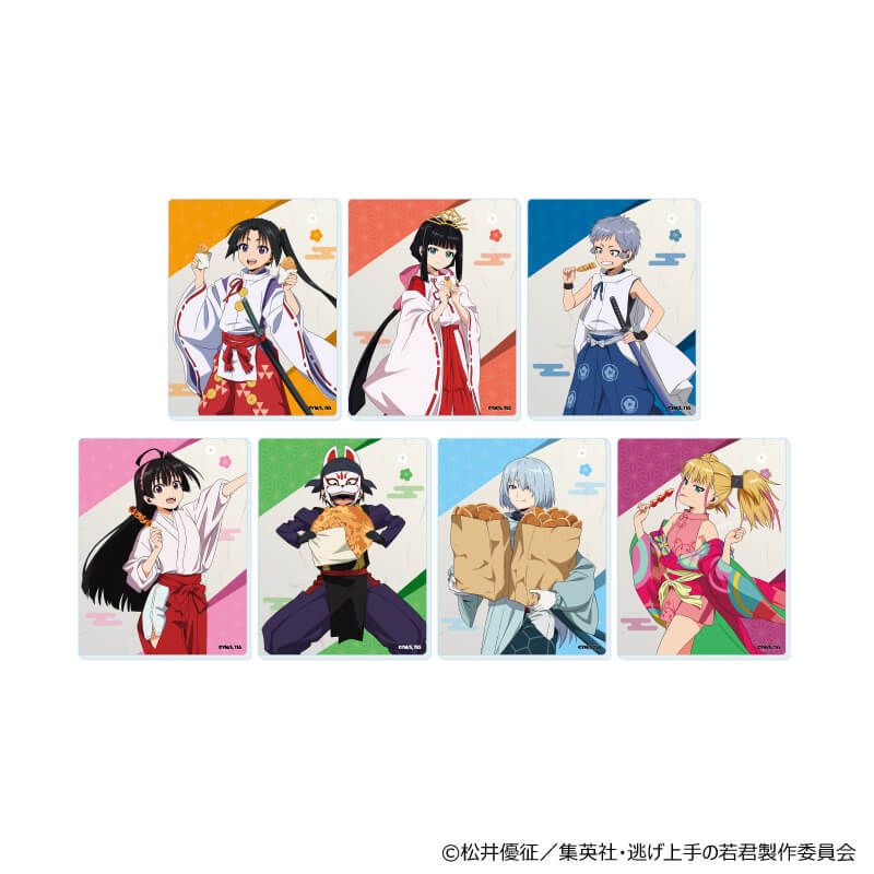 アクリルカード「TVアニメ『逃げ上手の若君』」01/コンプリートセット(全7種)(描き下ろしイラスト)