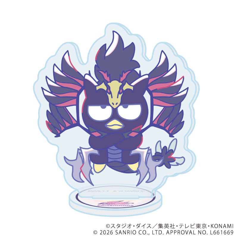 アクリルぷちスタンド「遊☆戯☆王5D's×サンリオキャラクターズ」01/コンプリートセット(全6種)(コラボイラスト)