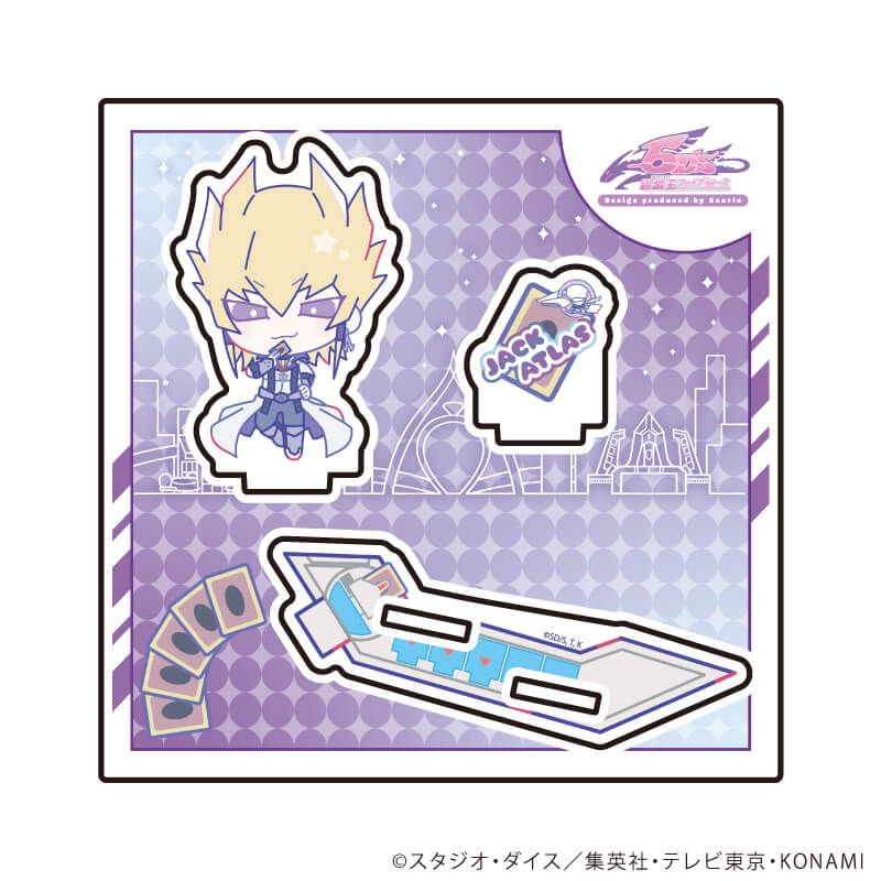 アクリルスタンドプレート「遊☆戯☆王5D's Design produced by Sanrio」02/ジャック・アトラス(コラボイラスト)