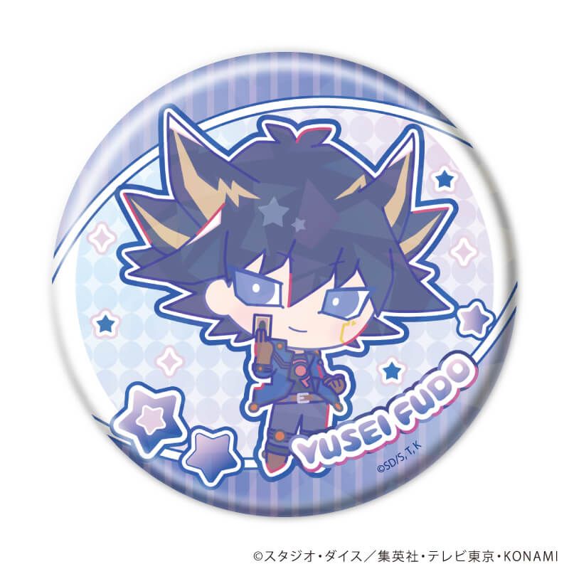 ホログラム缶バッジ(65ｍｍ)「遊☆戯☆王5D's Design produced by Sanrio」01/コンプリートセット(全4種)(コラボイラスト)