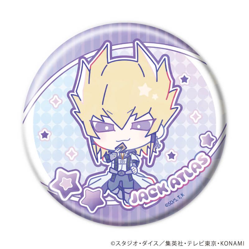 ホログラム缶バッジ(65ｍｍ)「遊☆戯☆王5D's Design produced by Sanrio」01/コンプリートセット(全4種)(コラボイラスト)