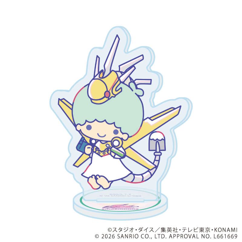 アクリルぷちスタンド「遊☆戯☆王5D's×サンリオキャラクターズ」01/ブラインド(6種)(コラボイラスト)