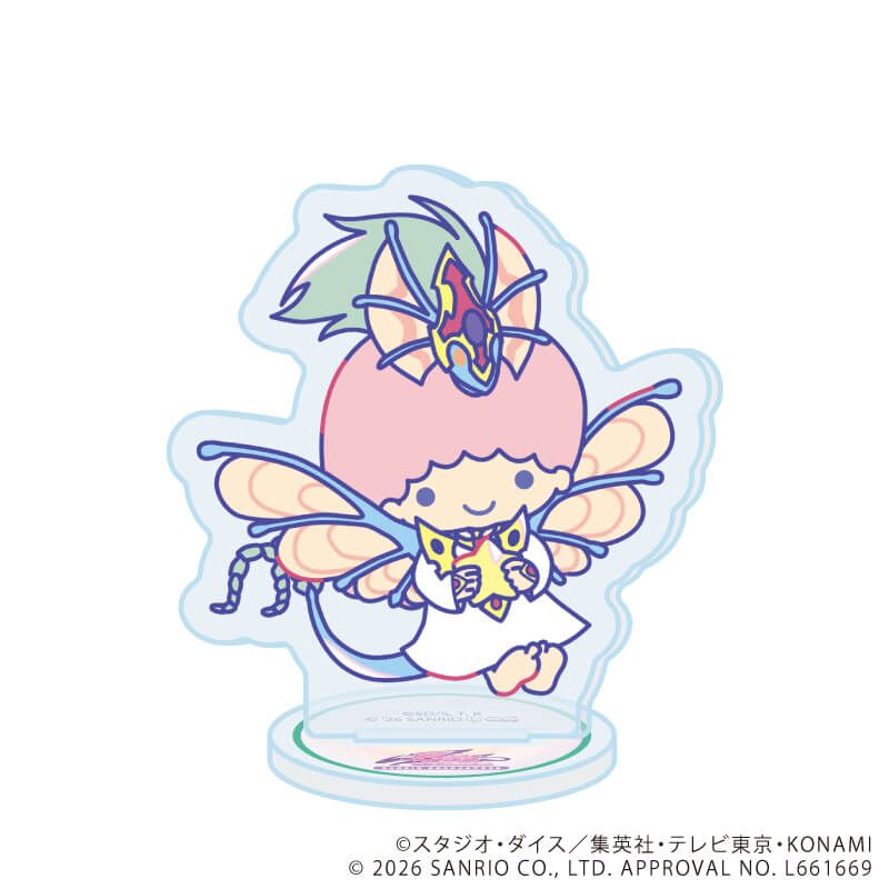 アクリルぷちスタンド「遊☆戯☆王5D's×サンリオキャラクターズ」01/ブラインド(6種)(コラボイラスト)