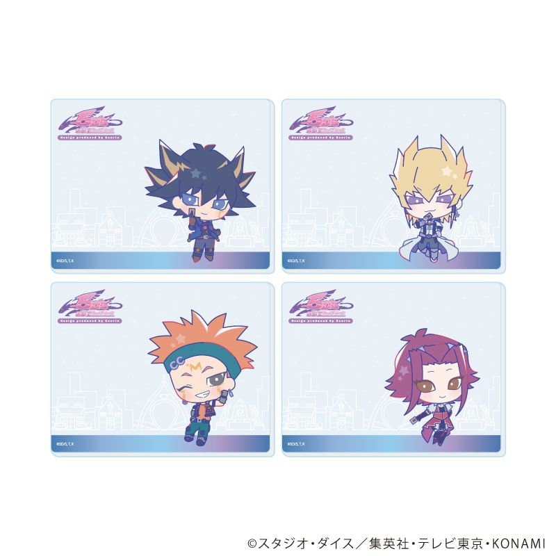 コレクションシート「遊☆戯☆王5D's Design produced by Sanrio」01/ブラインド(4種)(コラボイラスト)