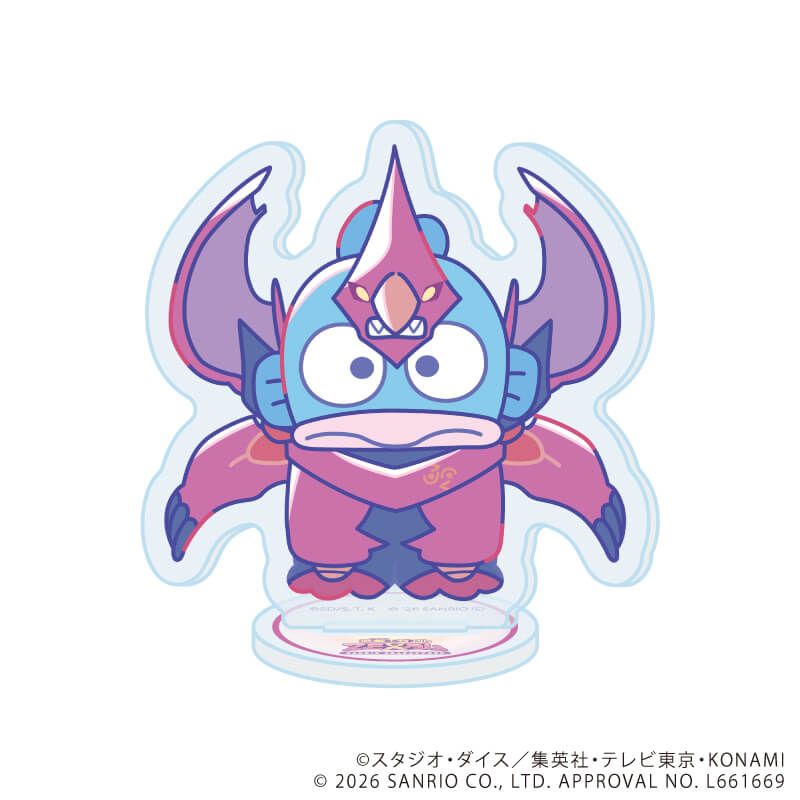 アクリルぷちスタンド「遊☆戯☆王ZEXAL×サンリオキャラクターズ」01/コンプリートセット(全5種)(コラボイラスト)