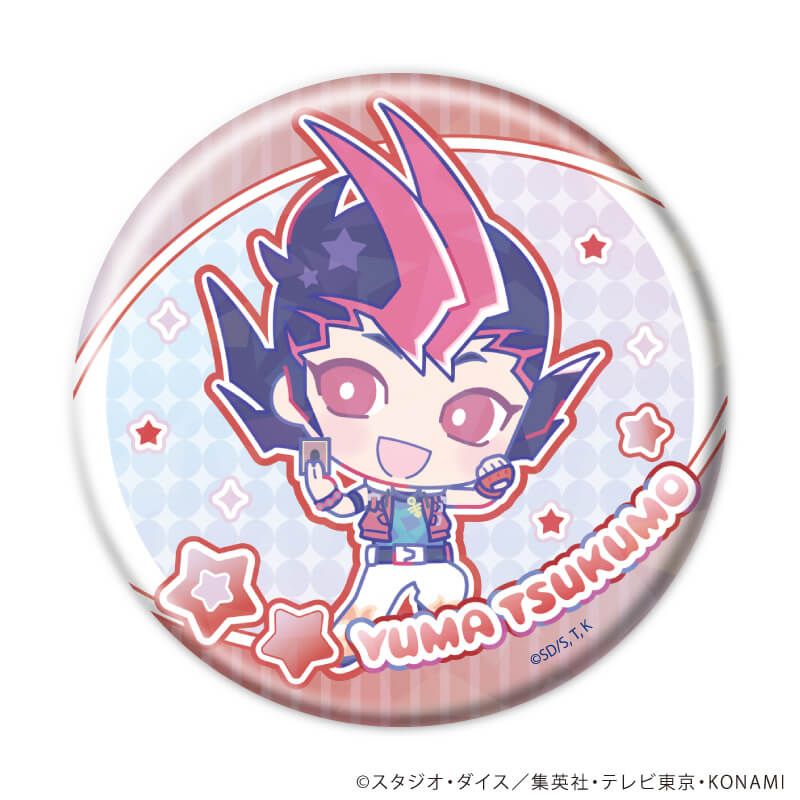 ホログラム缶バッジ(65ｍｍ)「遊☆戯☆王ZEXAL Design produced by Sanrio」01/コンプリートセット(全5種)(コラボイラスト)