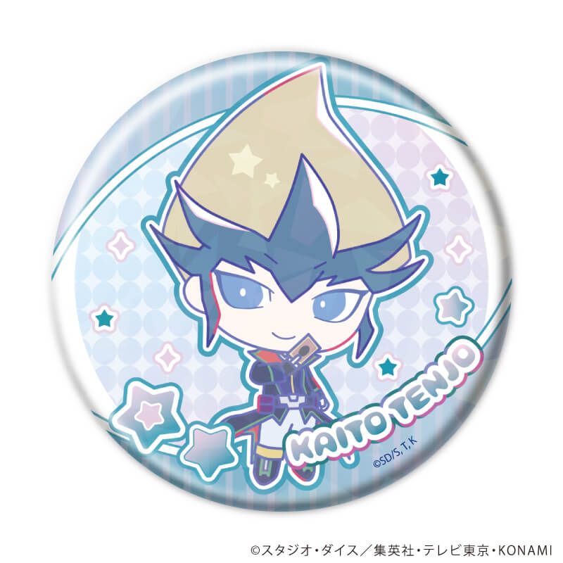 ホログラム缶バッジ(65ｍｍ)「遊☆戯☆王ZEXAL Design produced by Sanrio」01/コンプリートセット(全5種)(コラボイラスト)
