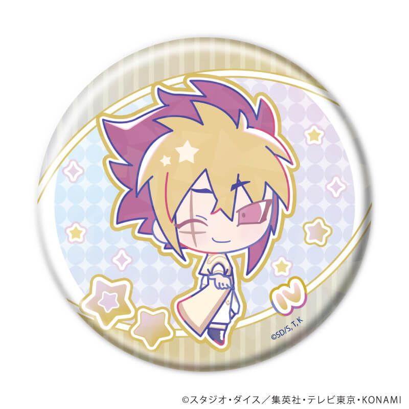 ホログラム缶バッジ(65ｍｍ)「遊☆戯☆王ZEXAL Design produced by Sanrio」01/コンプリートセット(全5種)(コラボイラスト)
