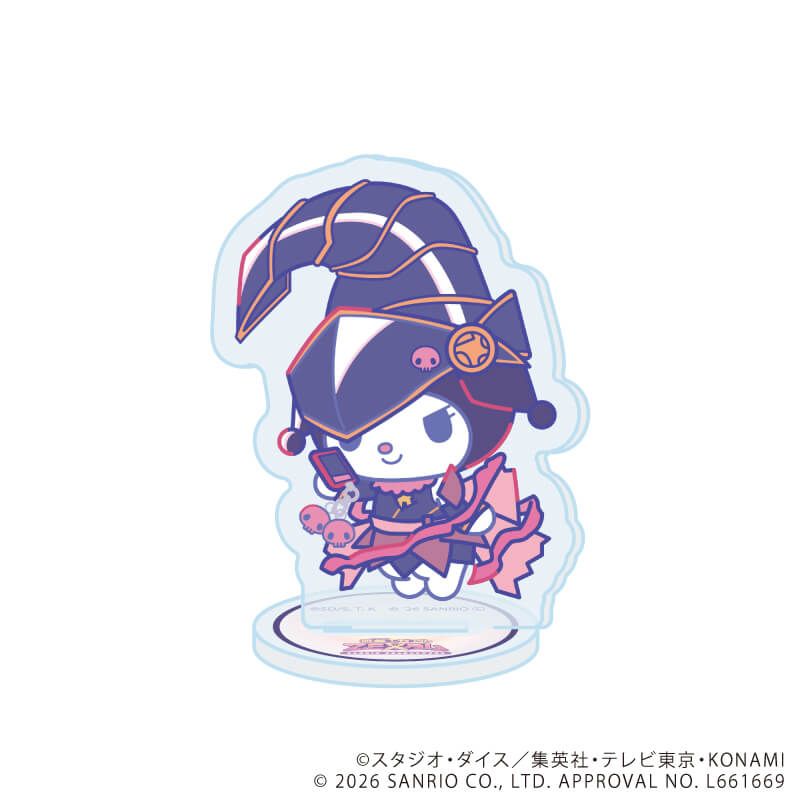アクリルぷちスタンド「遊☆戯☆王ZEXAL×サンリオキャラクターズ」01/ブラインド(5種)(コラボイラスト)