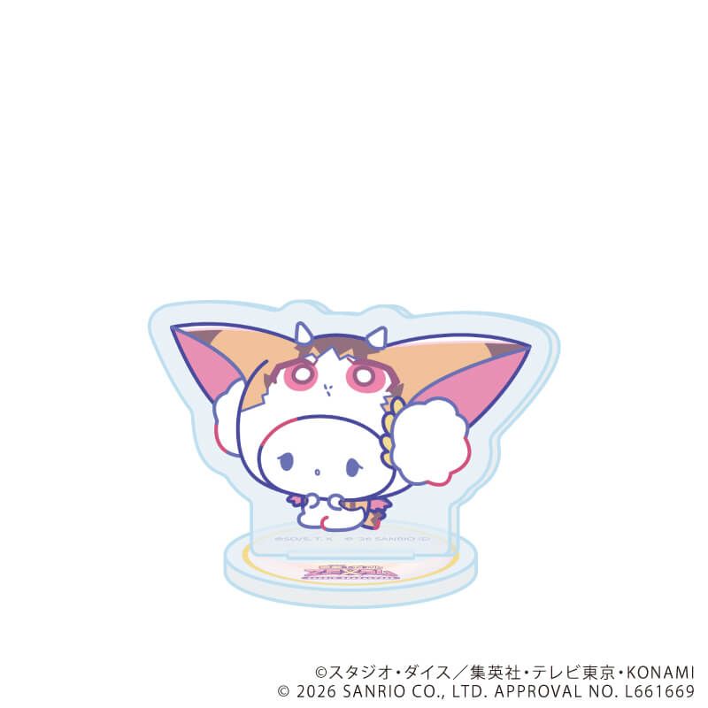 アクリルぷちスタンド「遊☆戯☆王ZEXAL×サンリオキャラクターズ」01/ブラインド(5種)(コラボイラスト)