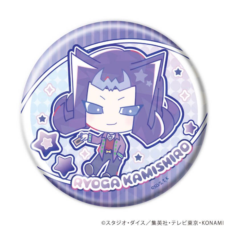 ホログラム缶バッジ(65ｍｍ)「遊☆戯☆王ZEXAL Design produced by Sanrio」01/ブラインド(5種)(コラボイラスト)