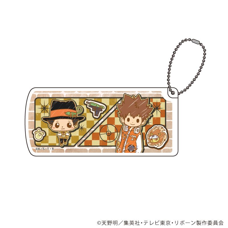 スライド式小物ケース「家庭教師ヒットマンREBORN!」16/リボーン&沢田綱吉(グラフアートイラスト)