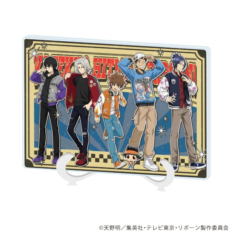 アクリルアートボード(A5サイズ)「家庭教師ヒットマンREBORN!」28/集合デザイン(描き下ろしイラスト)