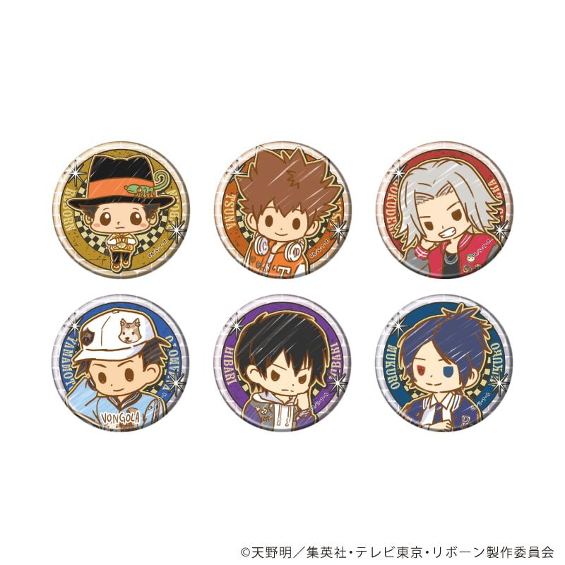 缶バッジ「家庭教師ヒットマンREBORN!」78/コンプリートセット(全6種)(グラフアートイラスト)