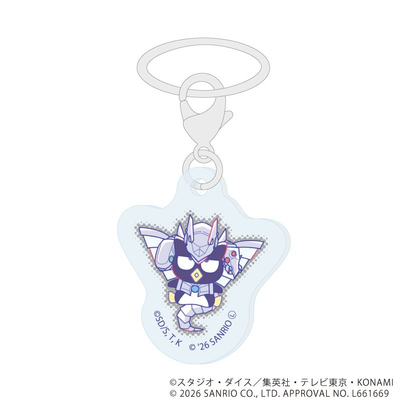 めじるしチャーム「遊☆戯☆王デュエルモンスターズGX×サンリオキャラクターズ」01/コンプリートセット(全9種)(コラボイラスト)