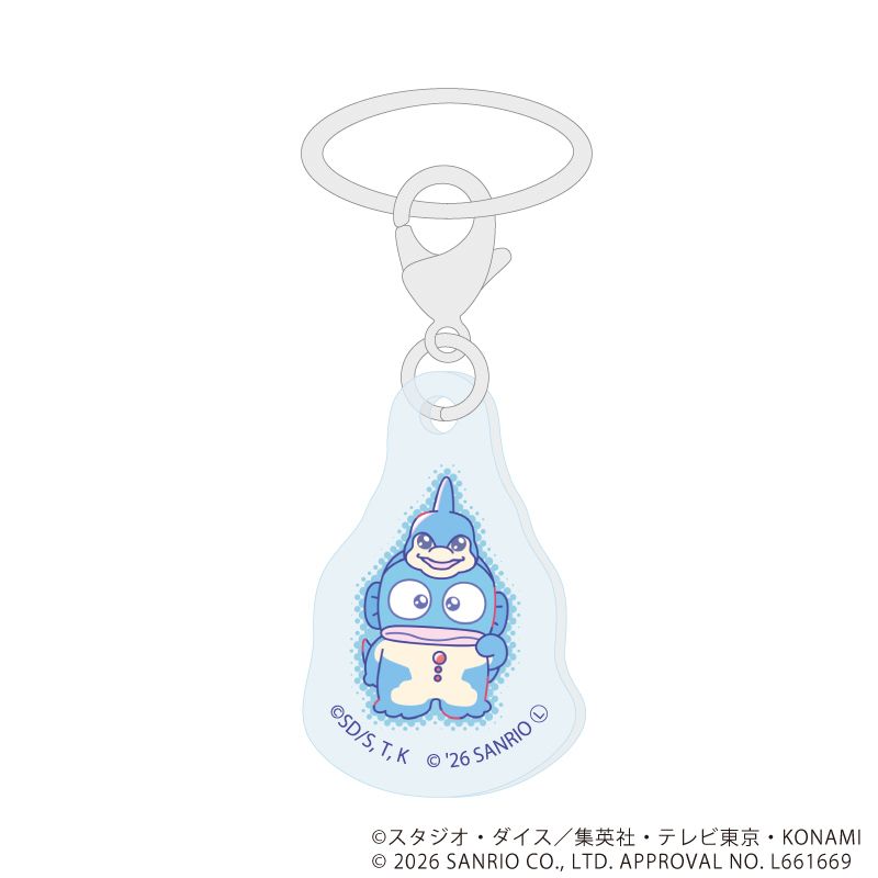 めじるしチャーム「遊☆戯☆王デュエルモンスターズGX×サンリオキャラクターズ」01/コンプリートセット(全9種)(コラボイラスト)