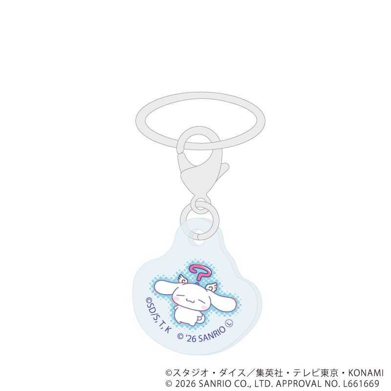 めじるしチャーム「遊☆戯☆王デュエルモンスターズGX×サンリオキャラクターズ」01/コンプリートセット(全9種)(コラボイラスト)