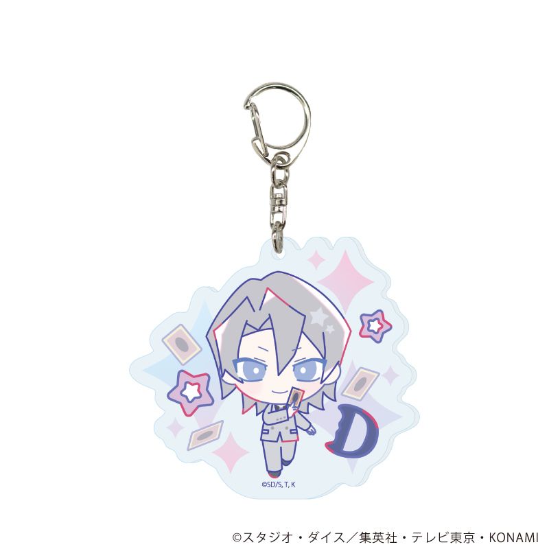 アクリルキーホルダー「遊☆戯☆王デュエルモンスターズGX Design produced by Sanrio」01/コンプリートセット(全6種)(コラボイラスト)