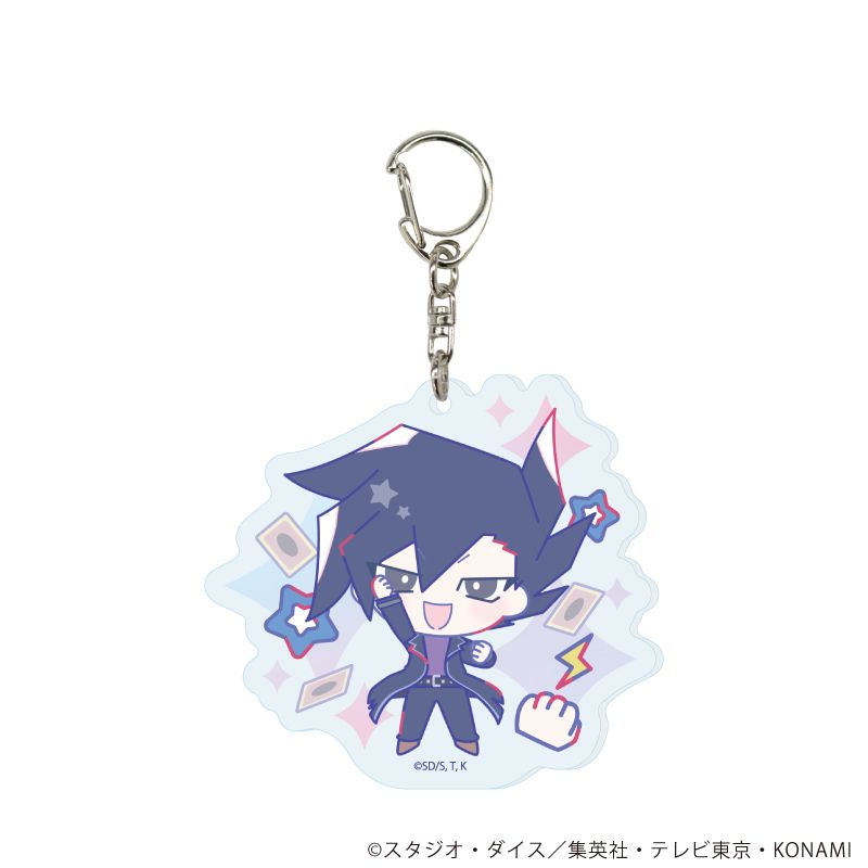 アクリルキーホルダー「遊☆戯☆王デュエルモンスターズGX Design produced by Sanrio」01/ブラインド(6種)(コラボイラスト)