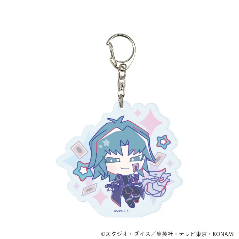 アクリルキーホルダー「遊☆戯☆王デュエルモンスターズGX Design produced by Sanrio」01/ブラインド(6種)(コラボイラスト)