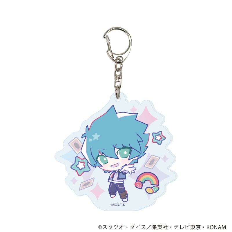 アクリルキーホルダー「遊☆戯☆王デュエルモンスターズGX Design produced by Sanrio」01/ブラインド(6種)(コラボイラスト)
