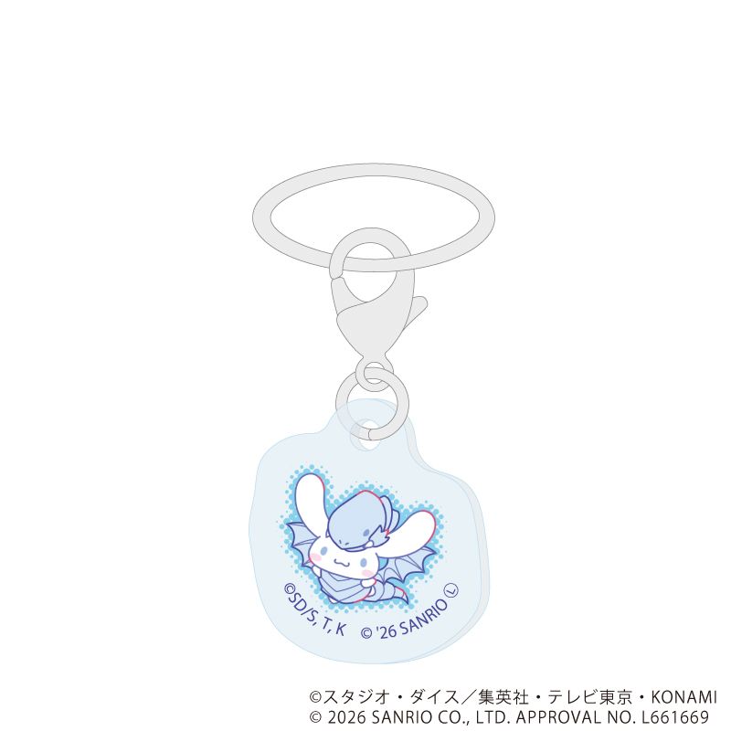 めじるしチャーム「遊☆戯☆王デュエルモンスターズ×サンリオキャラクターズ」01/ブラインド(10種)(コラボイラスト)