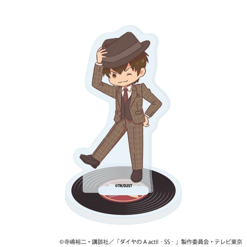 アクリルぷちスタンド「TVアニメ『ダイヤのA actⅡ -Second Season-』」03/コンプリートセット(全11種)(レトロアートイラスト)