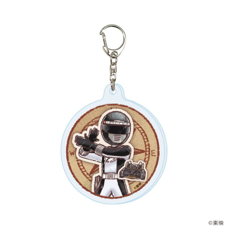 アクリルキーホルダー「轟轟戦隊ボウケンジャー」01/コンプリートセット(全6種)(グラフアートイラスト)