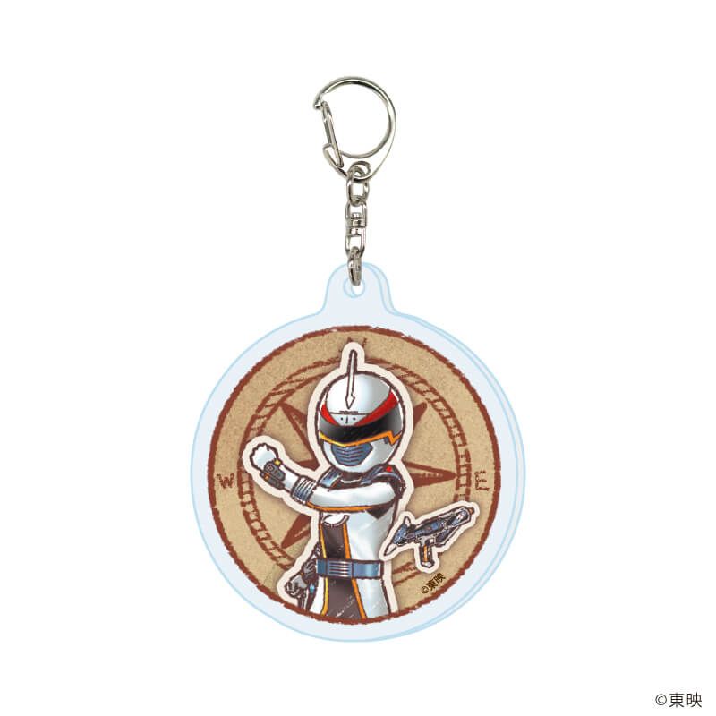 アクリルキーホルダー「轟轟戦隊ボウケンジャー」01/コンプリートセット(全6種)(グラフアートイラスト)