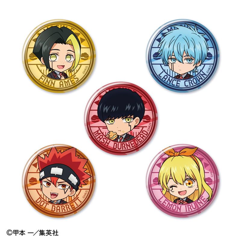 『マッシュル-MASHLE-』缶バッジセット