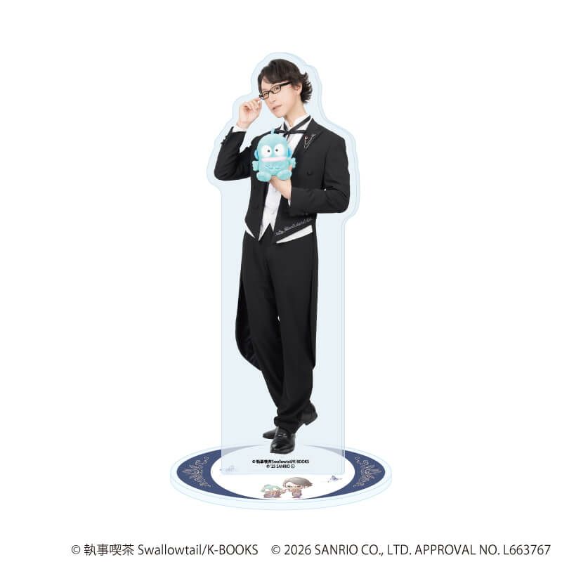 アクリルスタンド「執事喫茶スワロウテイル×サンリオキャラクターズ」01/伊織×ハンギョドン