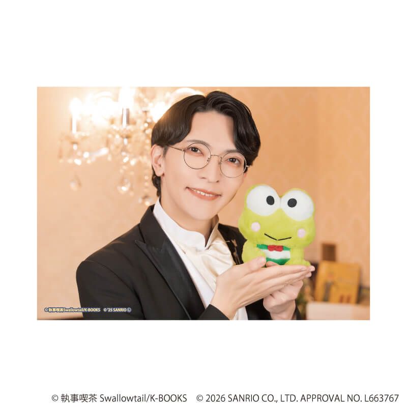 L版ブロマイド3枚セット「執事喫茶スワロウテイル×サンリオキャラクターズ」01/ブラインド(30種)