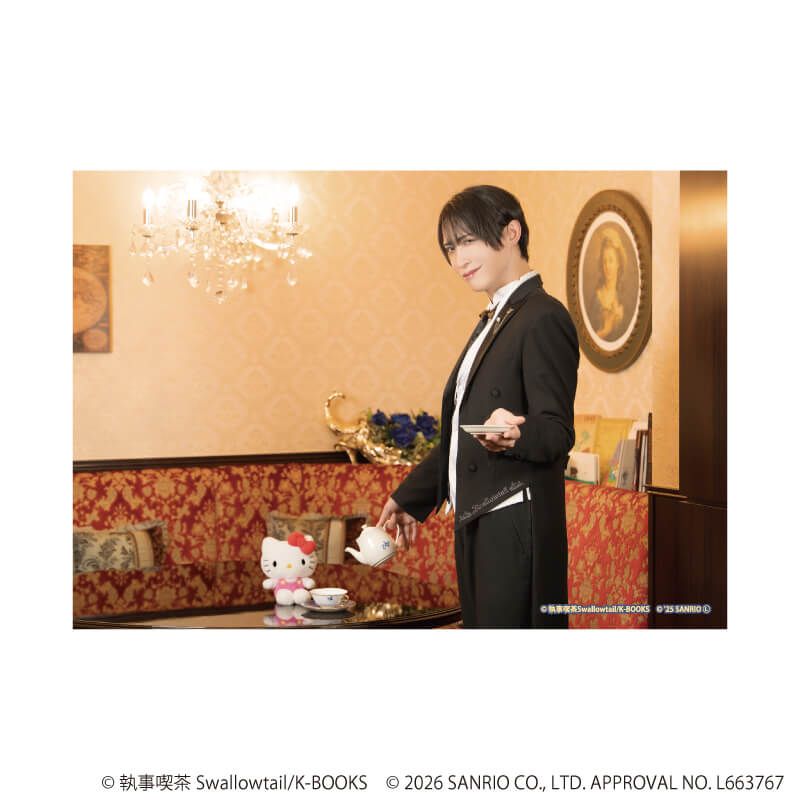 L版ブロマイド3枚セット「執事喫茶スワロウテイル×サンリオキャラクターズ」01/ブラインド(30種)