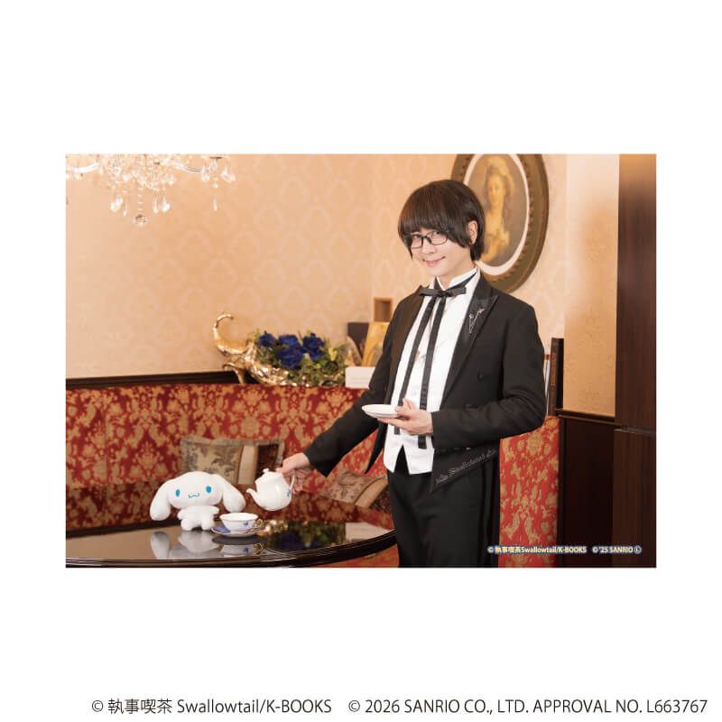 L版ブロマイド3枚セット「執事喫茶スワロウテイル×サンリオキャラクターズ」01/ブラインド(30種)