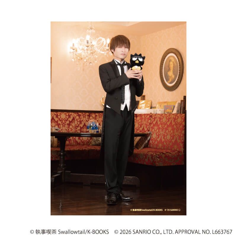 L版ブロマイド3枚セット「執事喫茶スワロウテイル×サンリオキャラクターズ」01/ブラインド(30種)