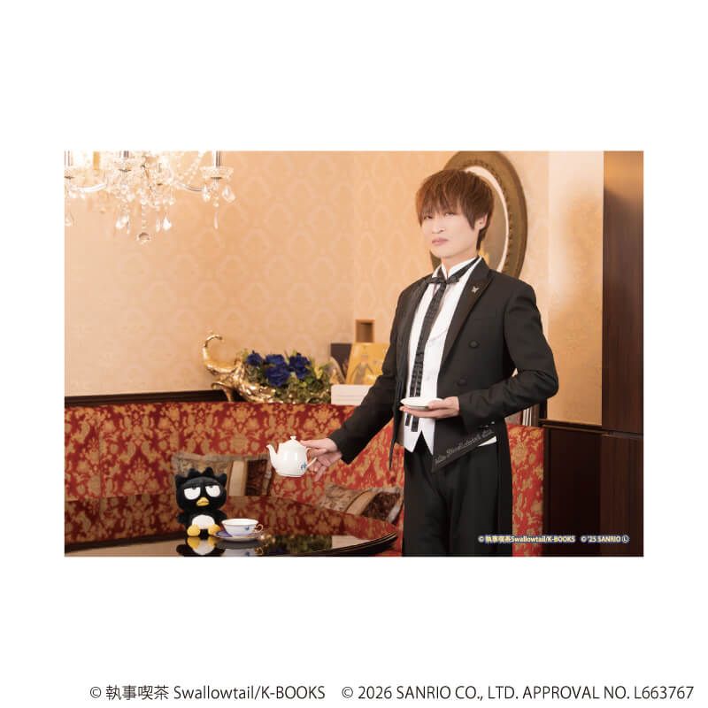 L版ブロマイド3枚セット「執事喫茶スワロウテイル×サンリオキャラクターズ」01/ブラインド(30種)